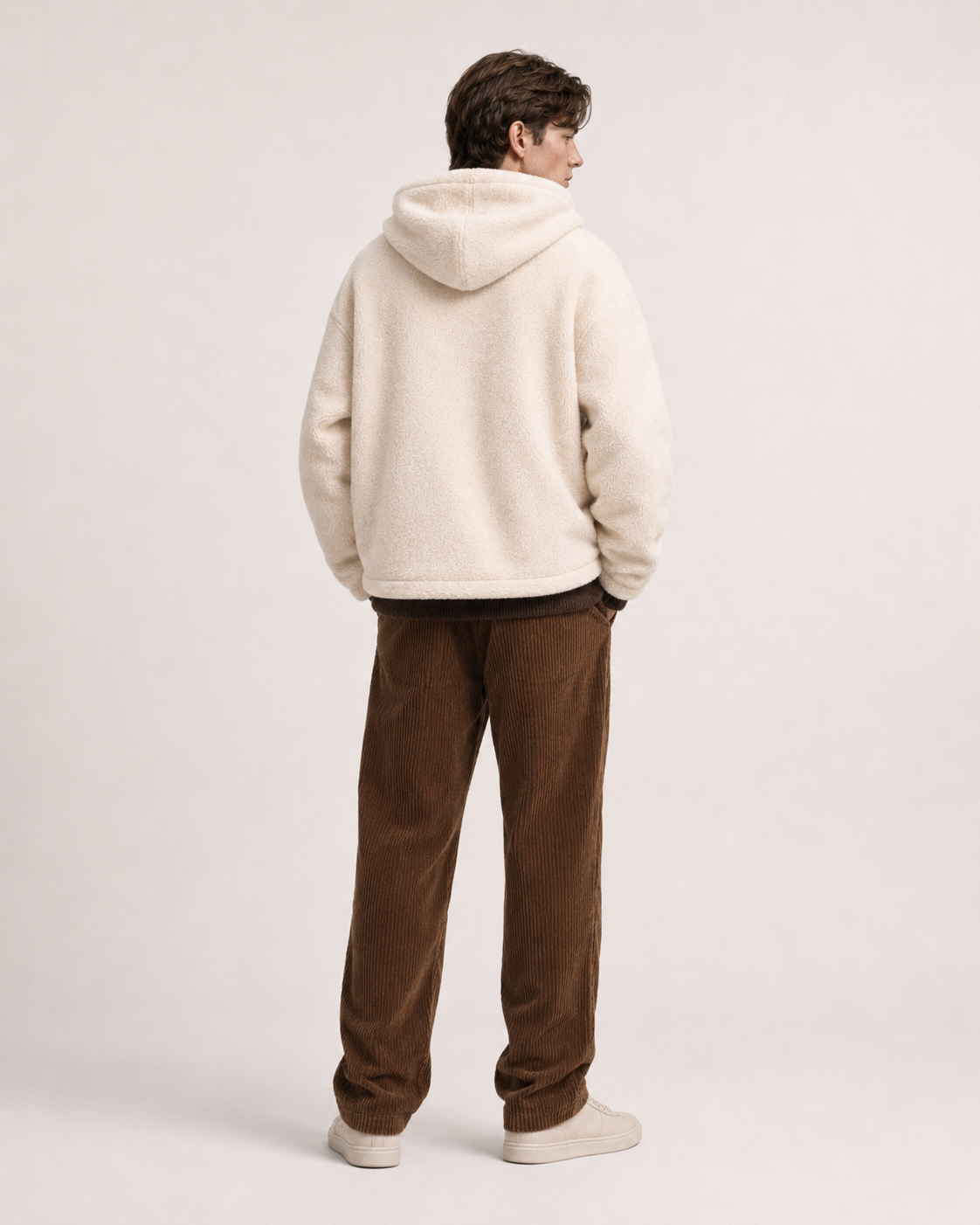 MONTONE TEDDY CON CAPPUCCIO