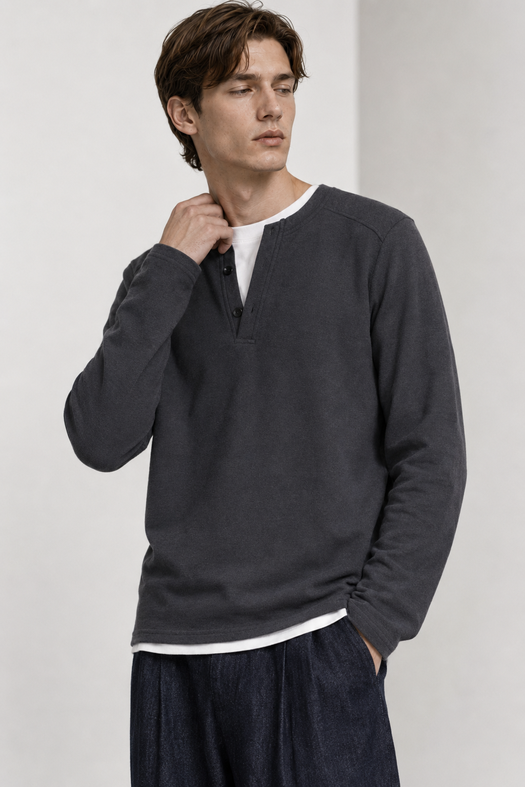 MAGLIA EFFETTO DOPPIO STRATTO
