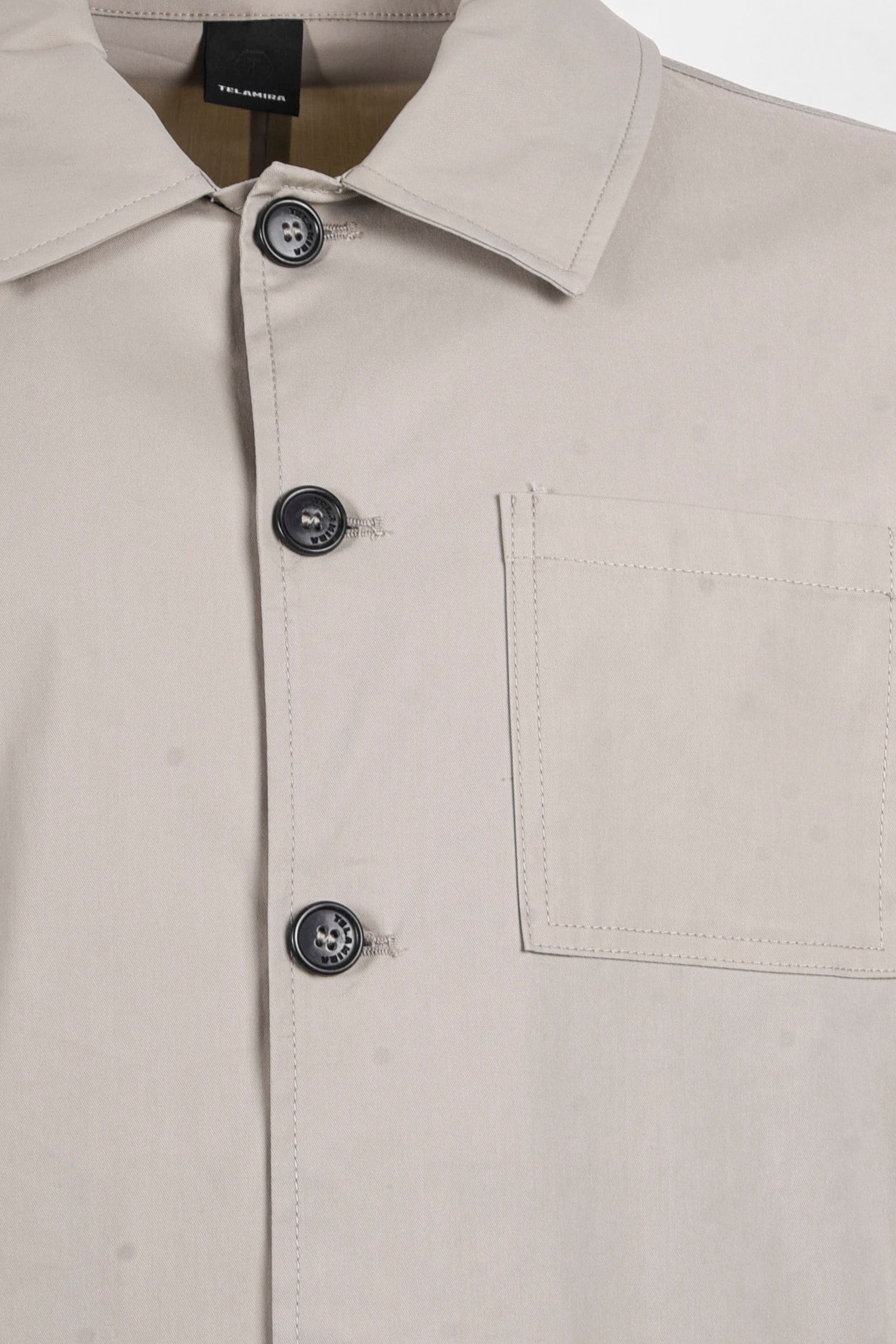 GIACCA CAMICIA IN TESSUTO TECNICO