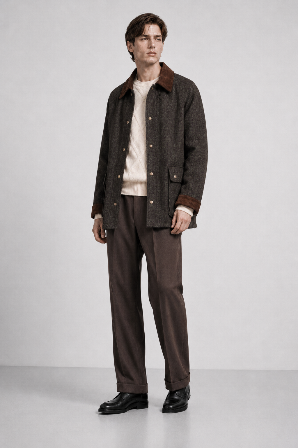 PANTALONE CARROT CON PINCES