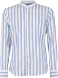 CAMICIA RIGHE MISTO LINO