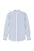 CAMICIA RIGHE MISTO LINO