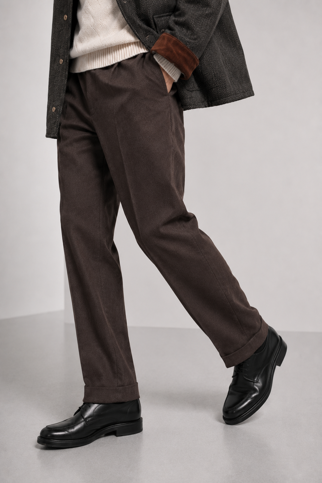 PANTALONE CARROT CON PINCES