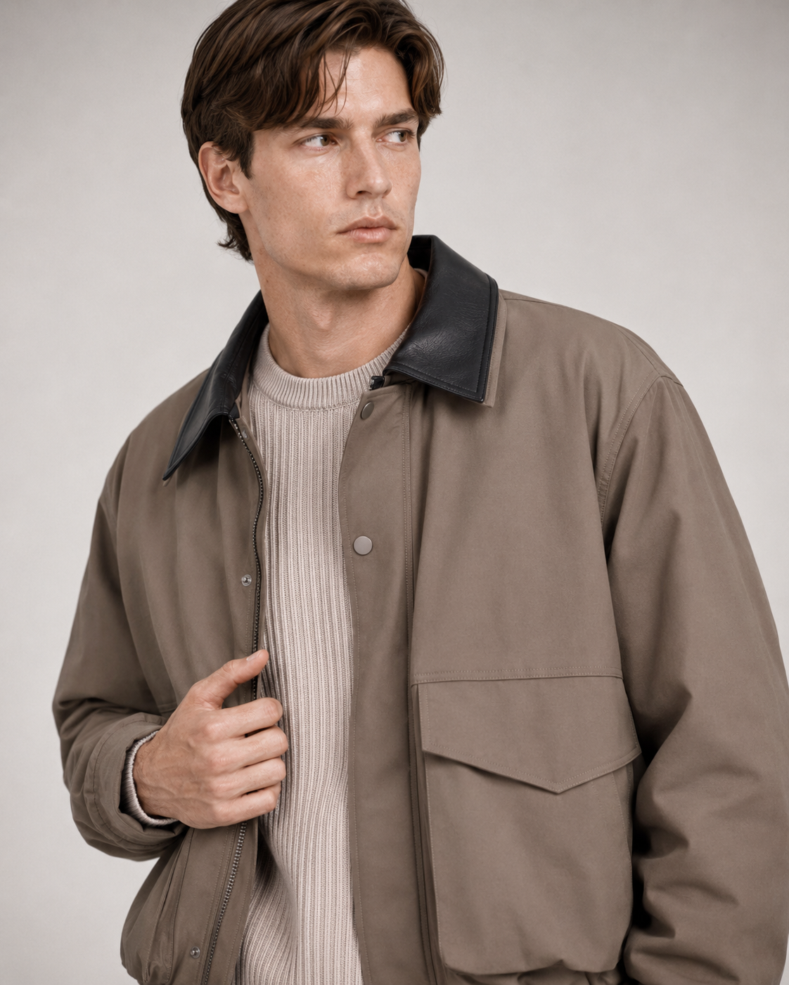 GIUBBINO IN STILE BARBOUR, VESTIBILITA' OVER