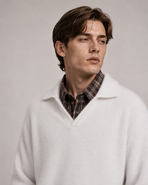 CAMICIA A QUADRI VESTIBILITA' OVER