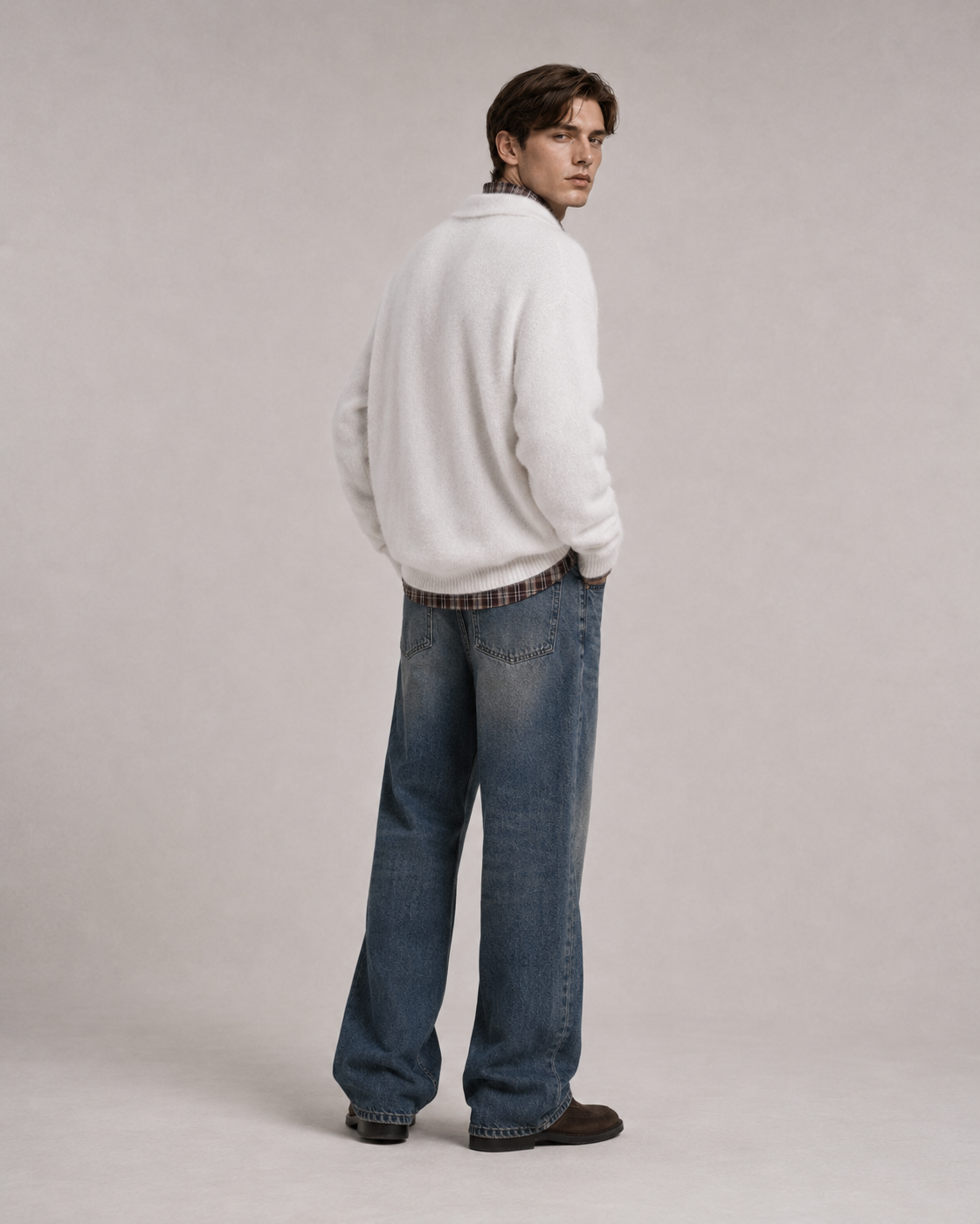 JEANS BEGGY FIT 5 TASCHE