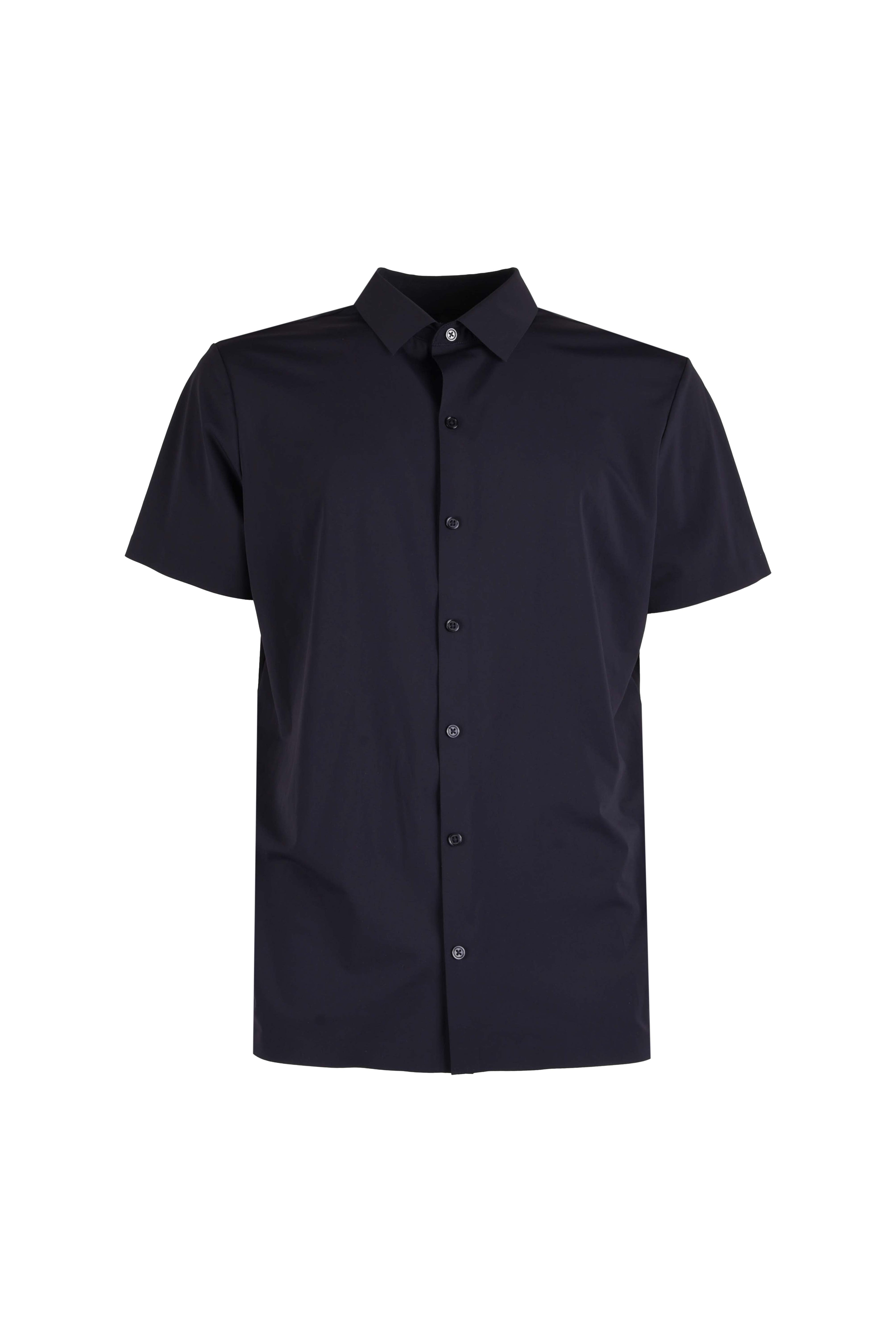 CAMICIA TECNICA REGULAR CON FINITURE TERMOSALDATE