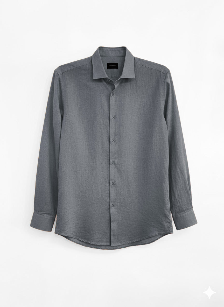 CAMICIA LINO COTONE COLLO CAPRI