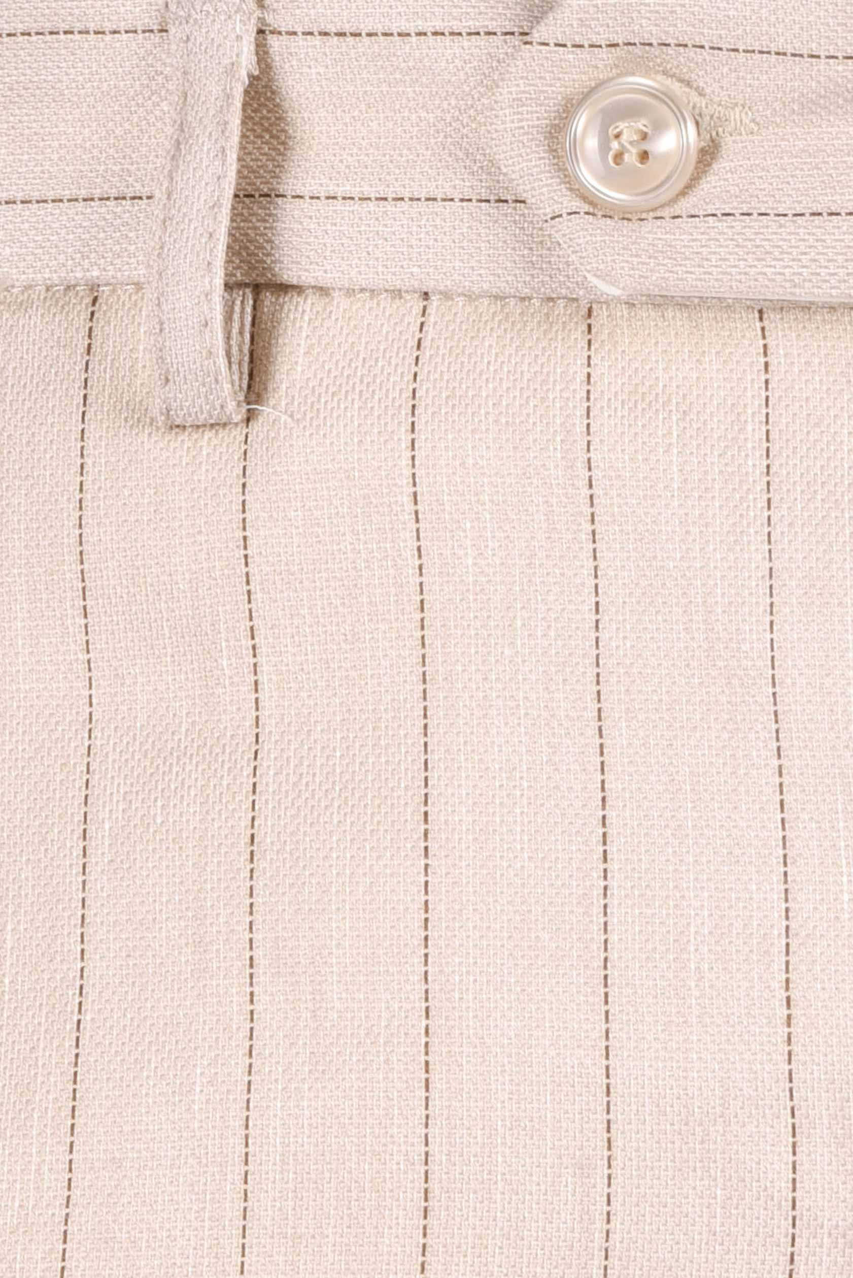 CHINOS GESSATO MISTO LINO