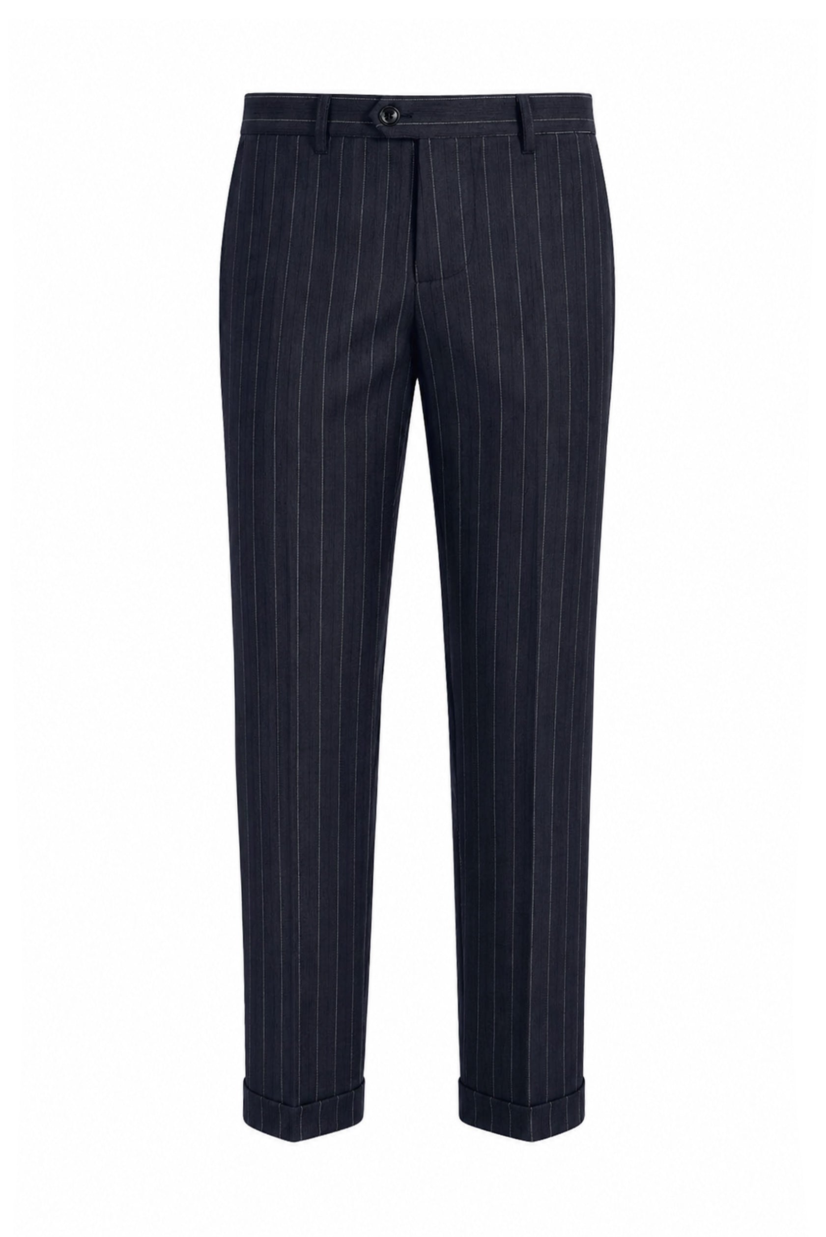 CHINOS GESSATO MISTO LINO