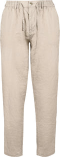 PANTALONE MISTO LINO COULISSE IN VITA VESTIBILITA REGULAR