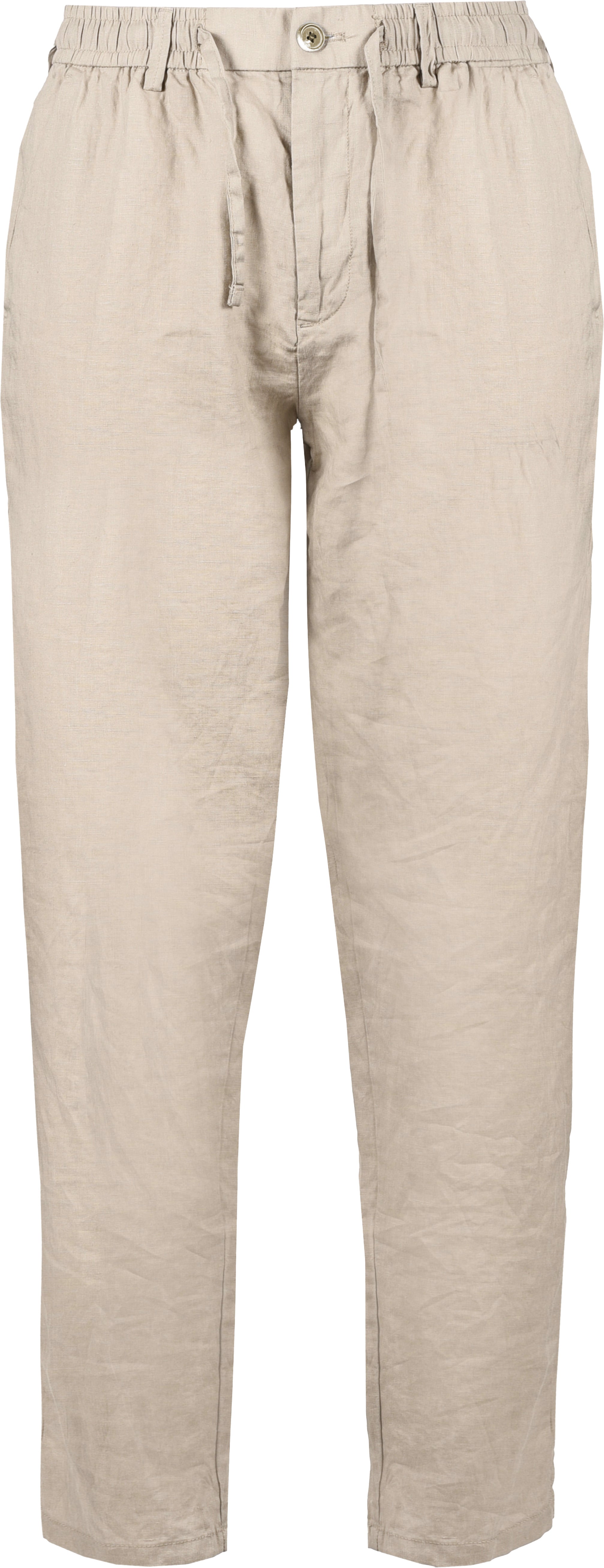 PANTALONE MISTO LINO COULISSE IN VITA VESTIBILITA REGULAR