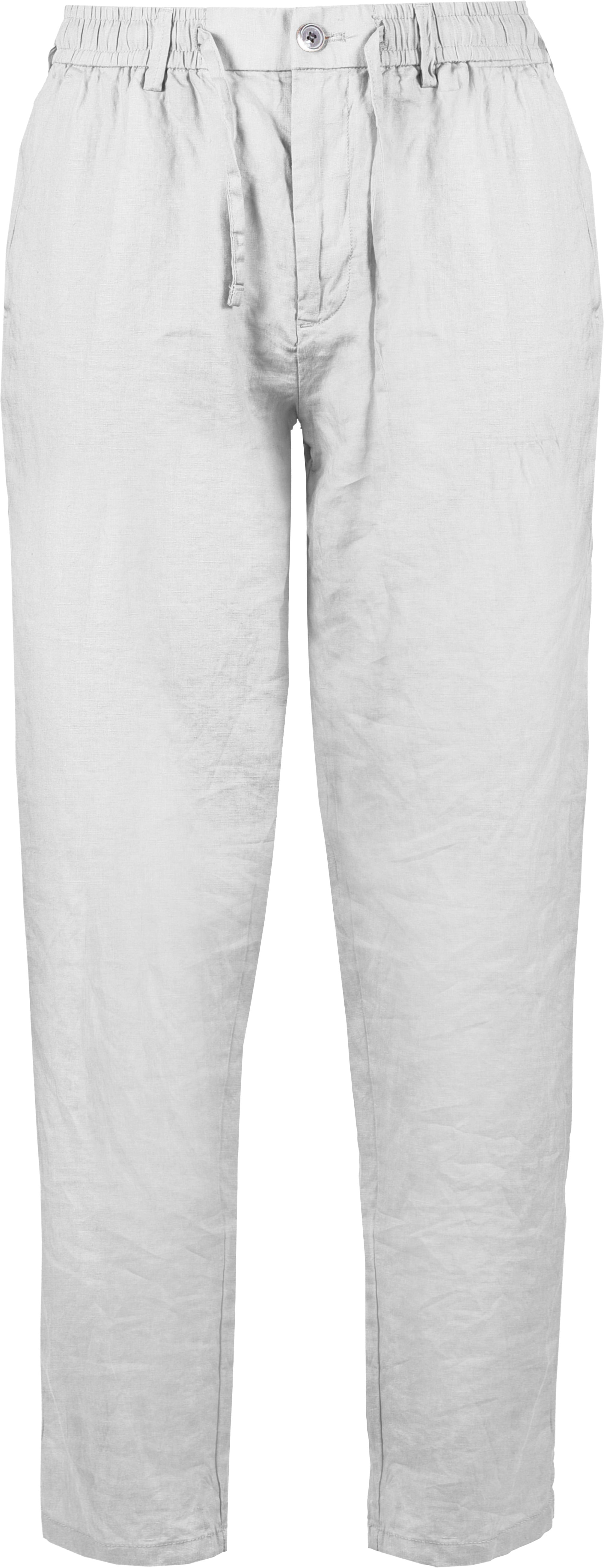 PANTALONE MISTO LINO COULISSE IN VITA VESTIBILITA REGULAR