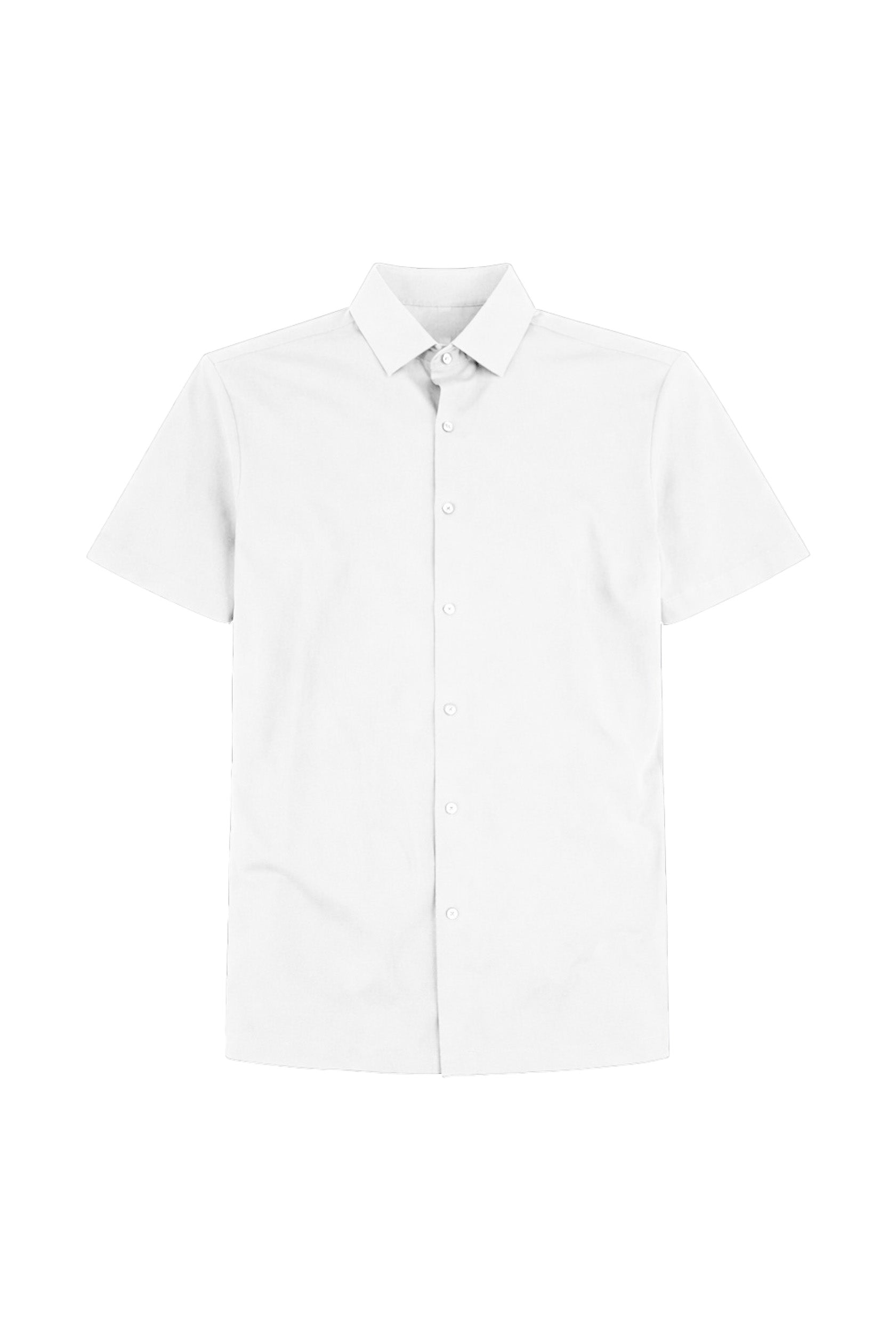 CAMICIA TECNICA REGULAR CON FINITURE TERMOSALDATE