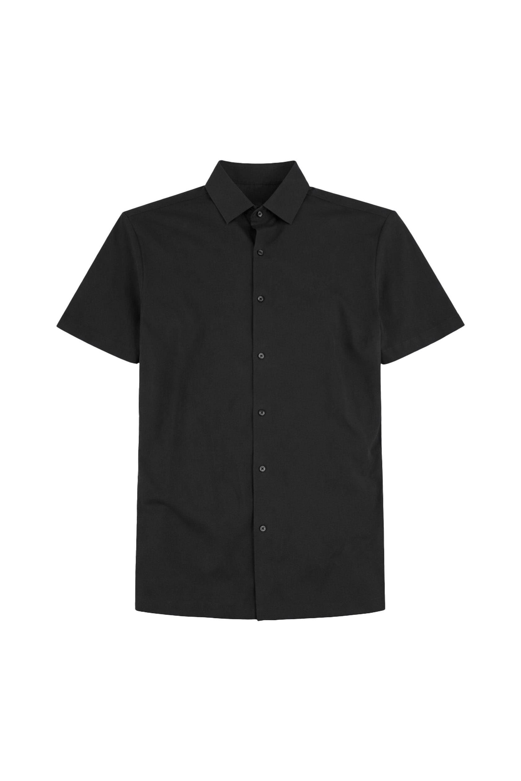 CAMICIA TECNICA REGULAR CON FINITURE TERMOSALDATE
