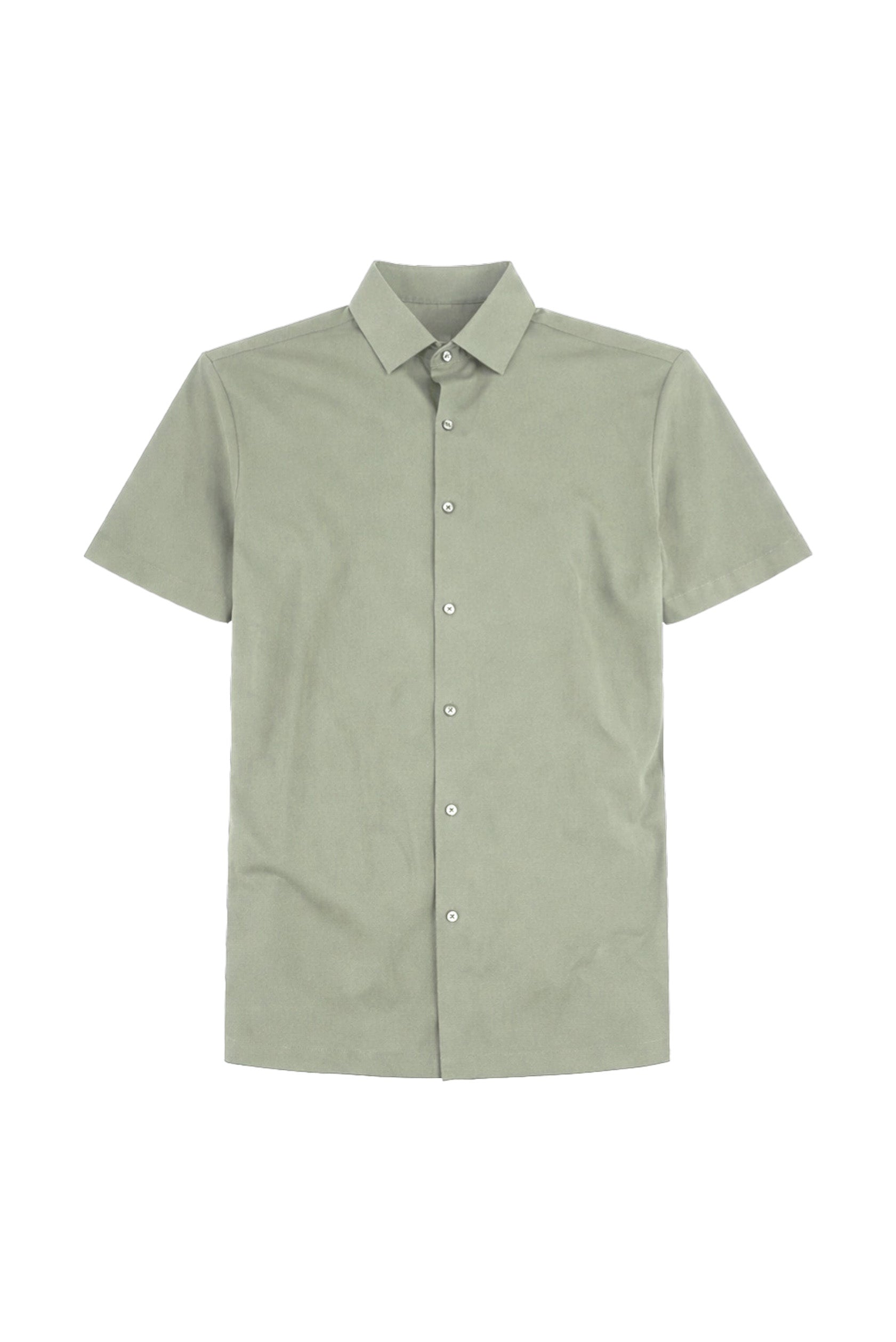 CAMICIA TECNICA REGULAR CON FINITURE TERMOSALDATE