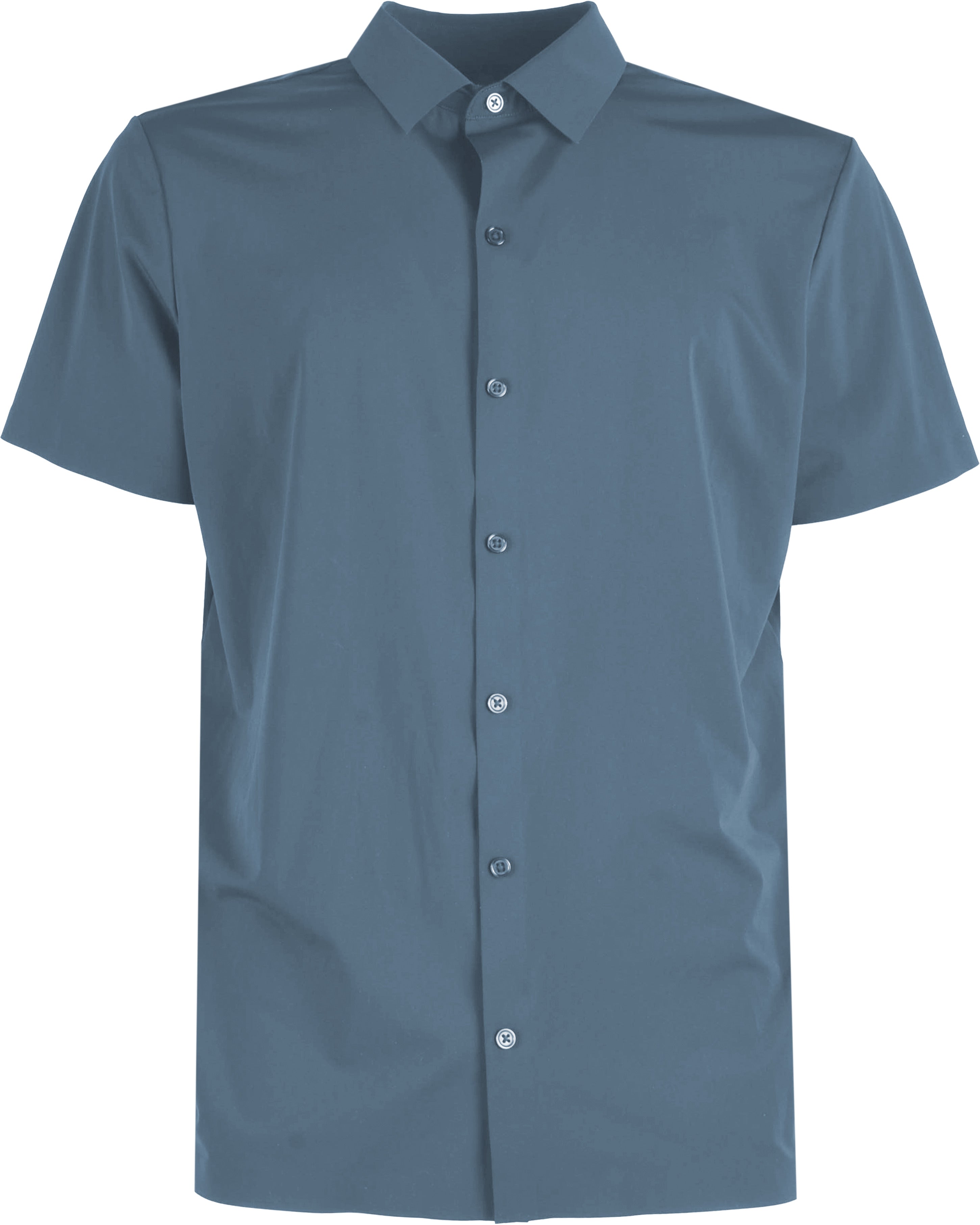 CAMICIA TECNICA REGULAR CON FINITURE TERMOSALDATE