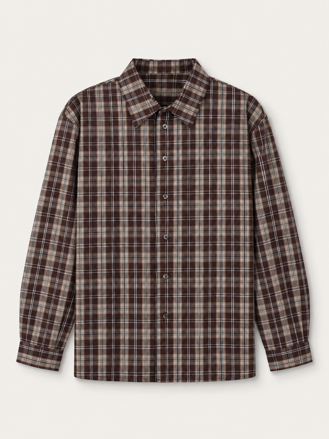 CAMICIA A QUADRI VESTIBILITA' OVER