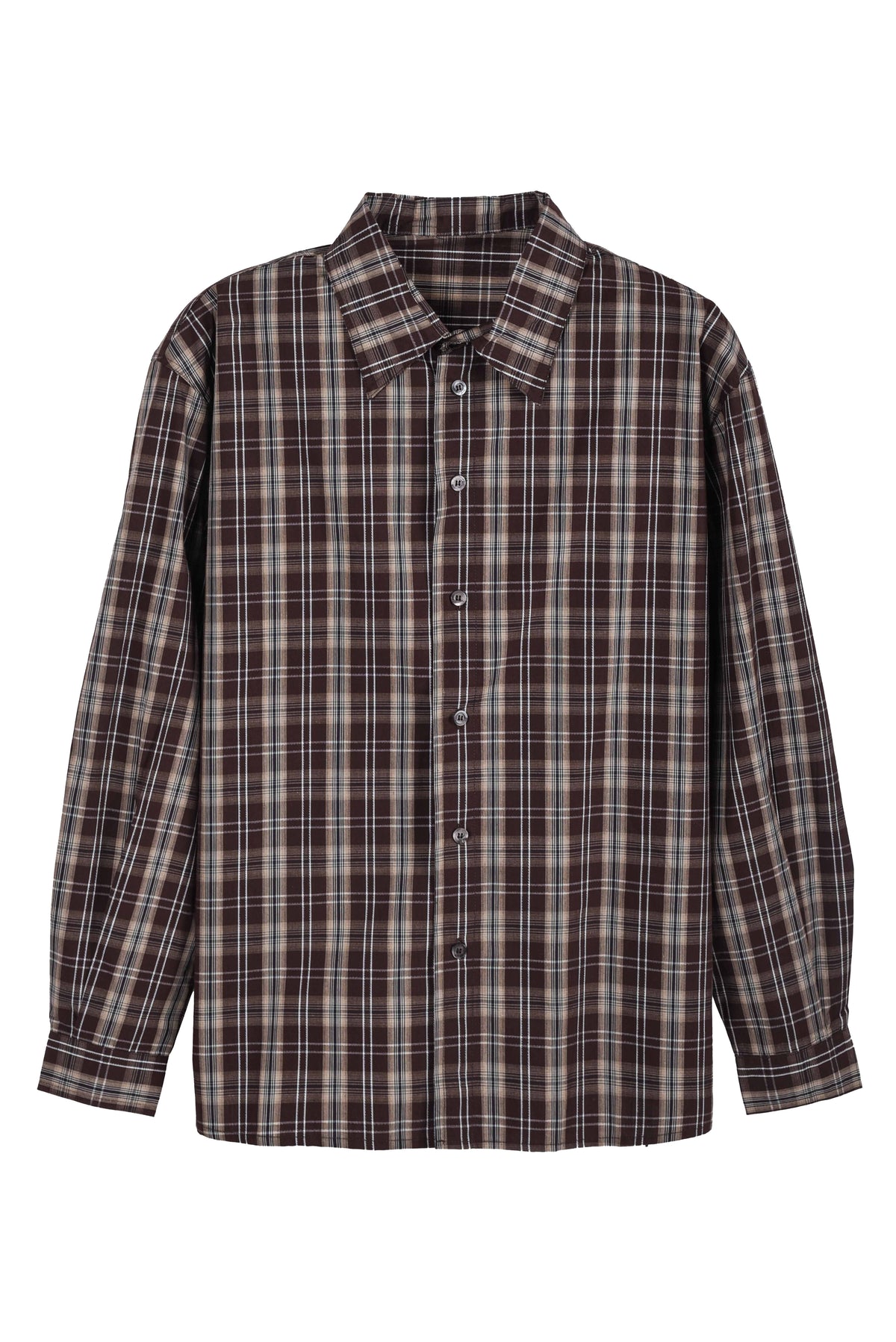 CAMICIA A QUADRI VESTIBILITA' OVER