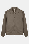 OVER-SHIRT TESSUTO MANO LANA