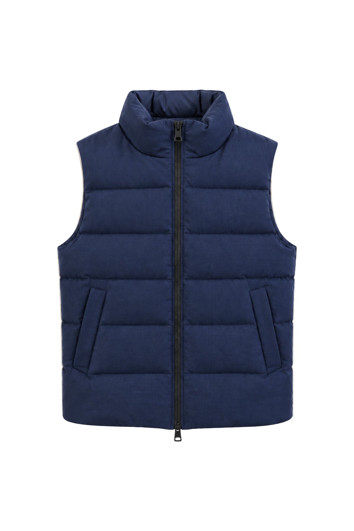 GILET IMBOTTINTO CON CAPPUCCIO NASCOSTO