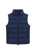 GILET IMBOTTINTO CON CAPPUCCIO NASCOSTO