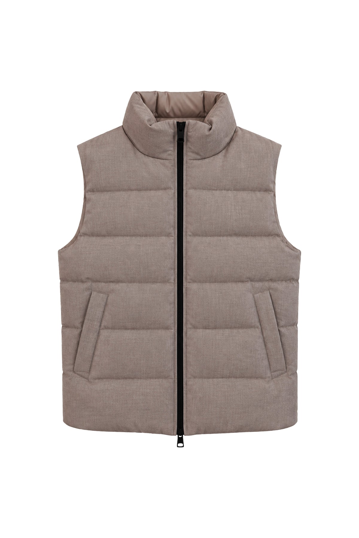 GILET IMBOTTINTO CON CAPPUCCIO NASCOSTO
