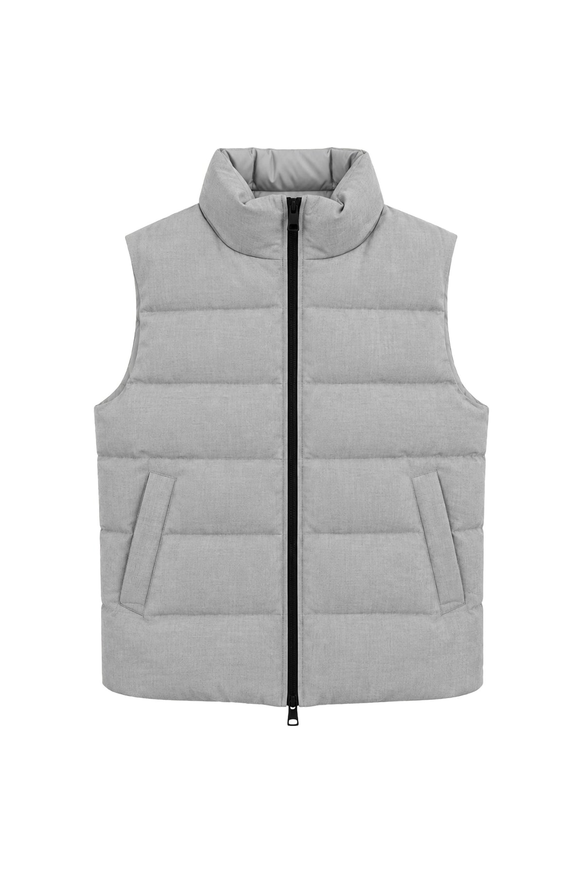 GILET IMBOTTINTO CON CAPPUCCIO NASCOSTO