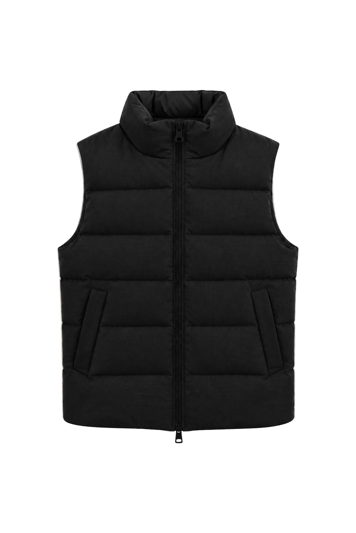 GILET IMBOTTINTO CON CAPPUCCIO NASCOSTO