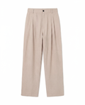 CHINOS MODELLO OVER IN MISTO LINO