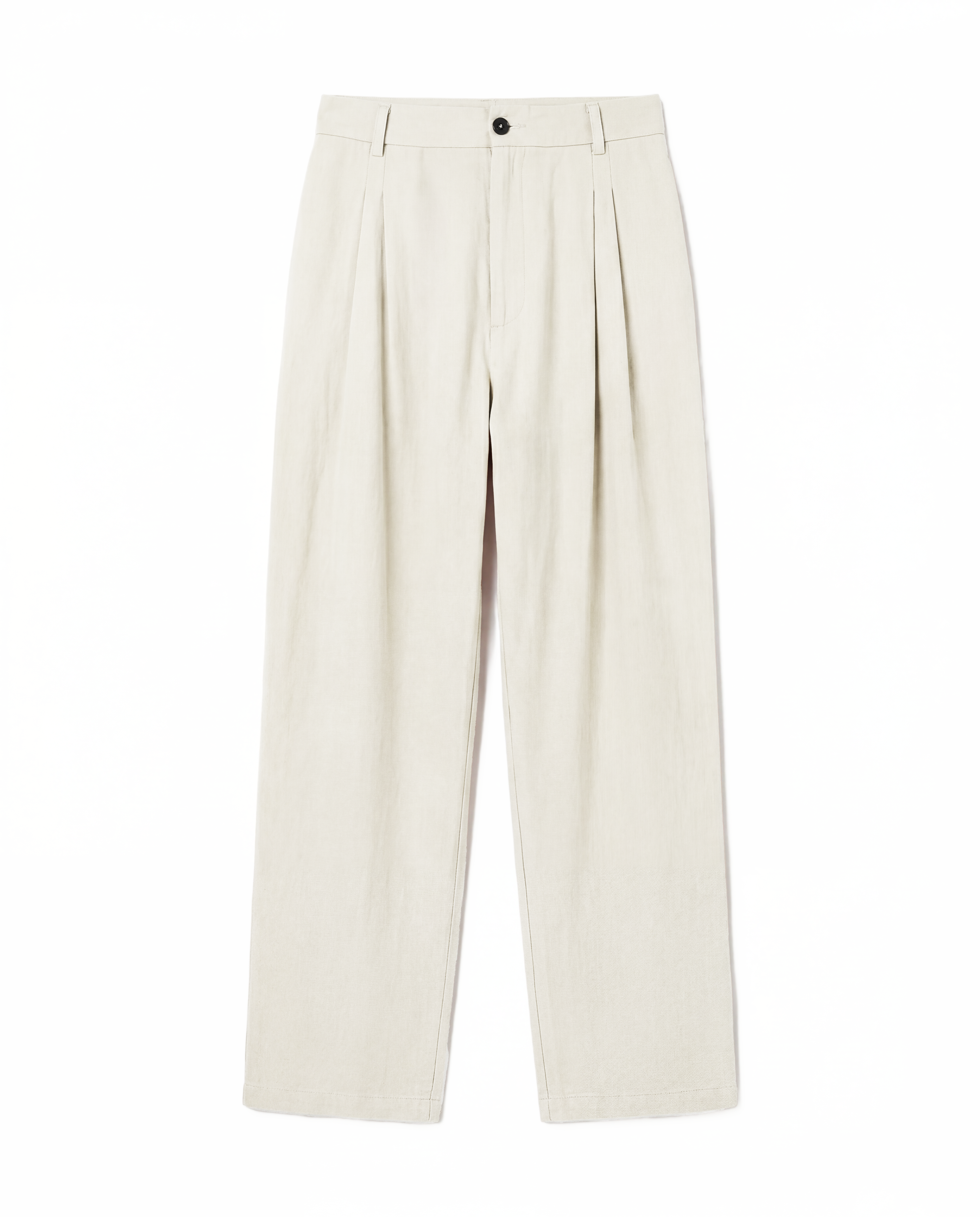 CHINOS MODELLO OVER IN MISTO LINO