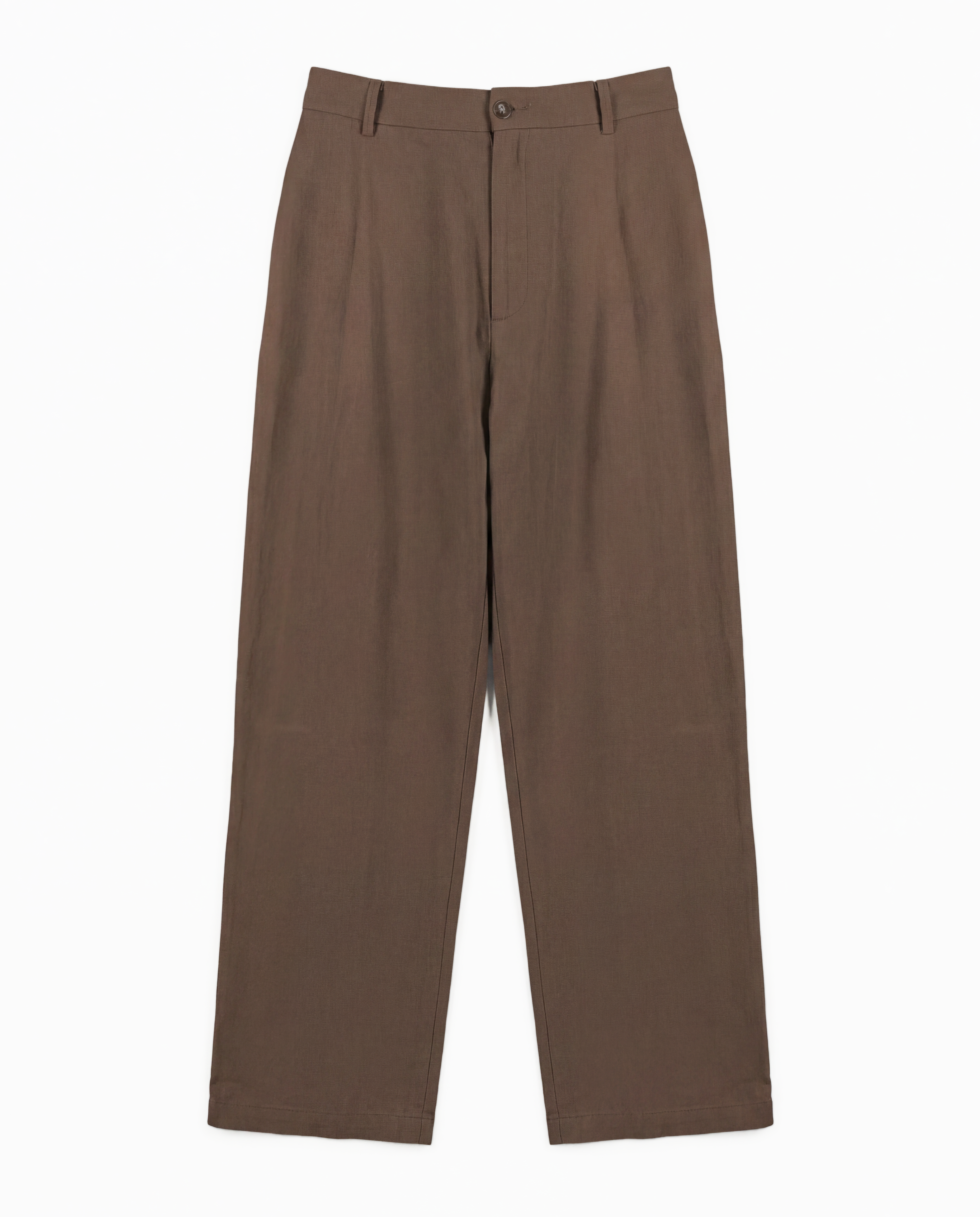 CHINOS MODELLO OVER IN MISTO LINO