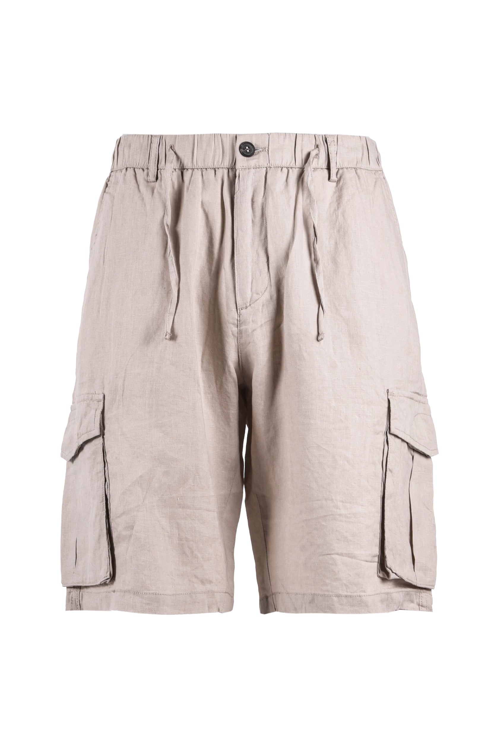 BERMUDA MISTO LINO CARGO
