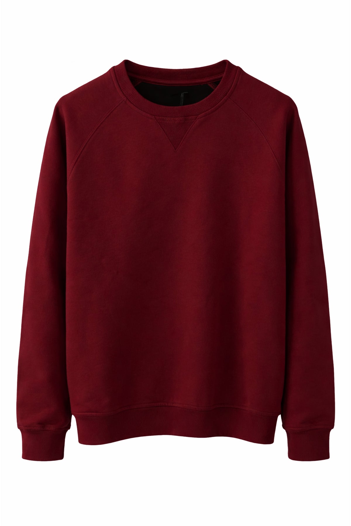 FELPA GIROCOLLO CON MANICHE RAGLAN