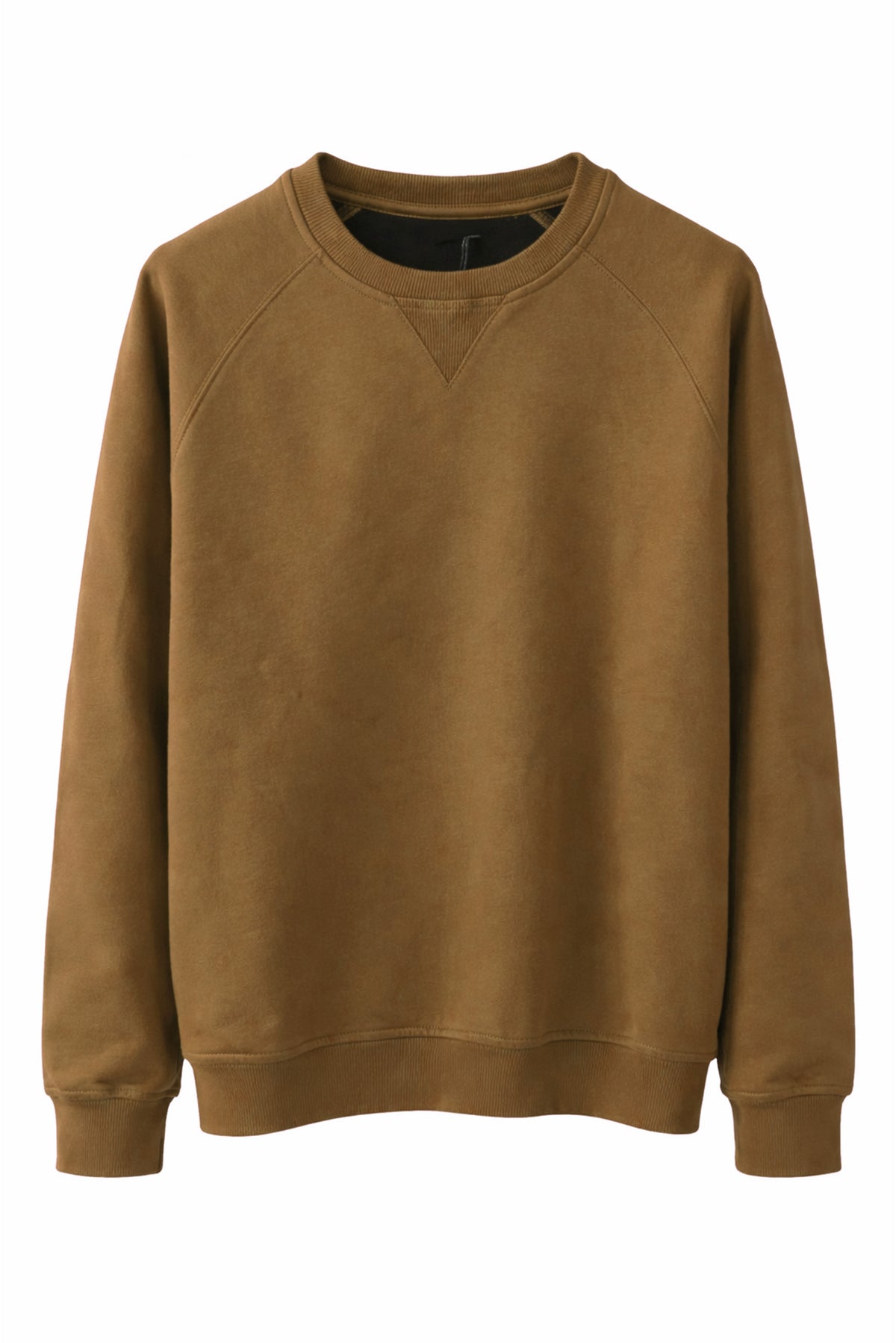 FELPA GIROCOLLO CON MANICHE RAGLAN