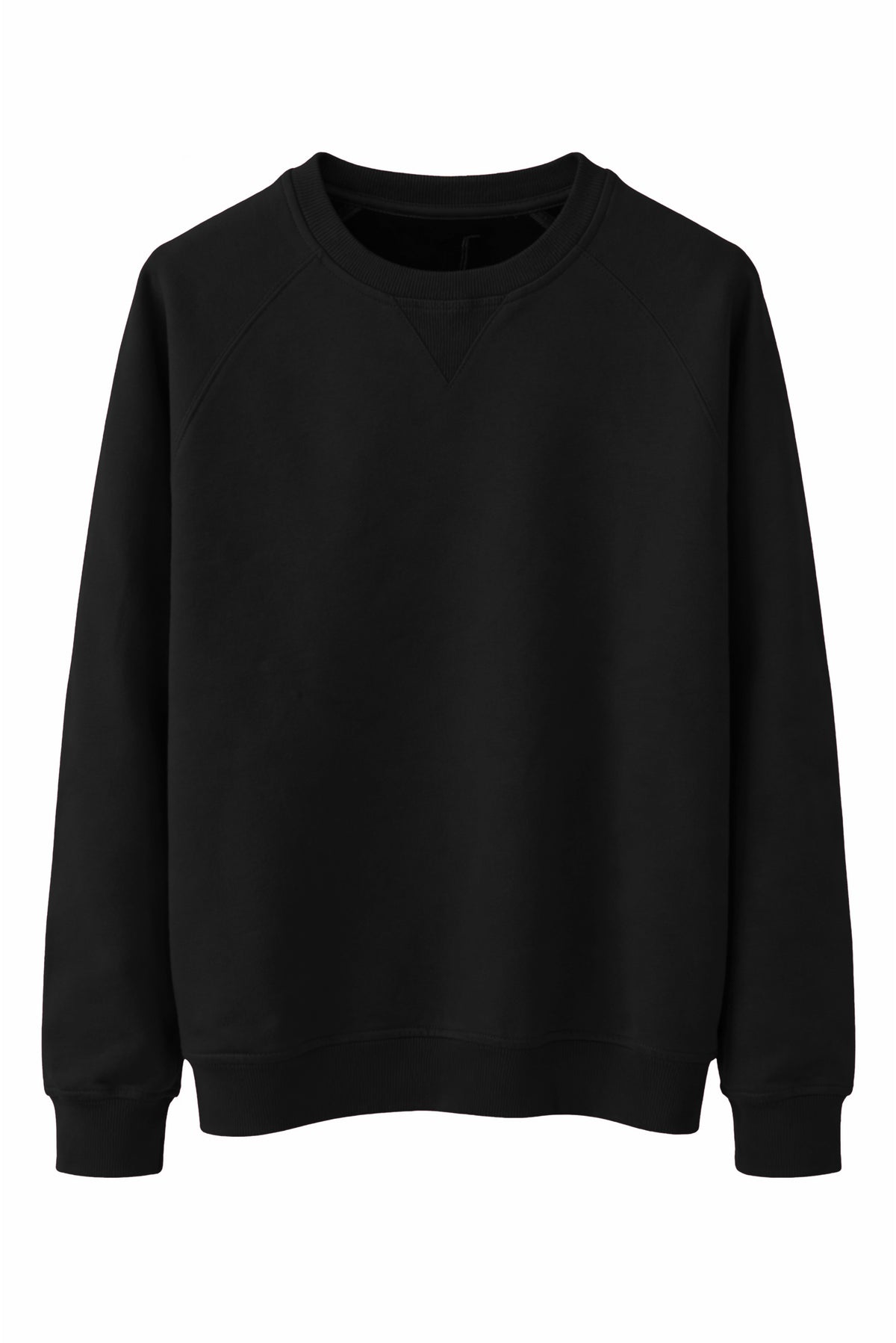 FELPA GIROCOLLO CON MANICHE RAGLAN