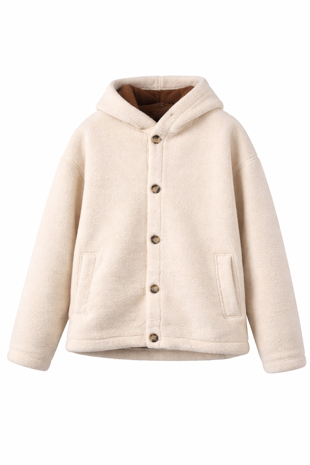 MONTONE TEDDY CON CAPPUCCIO