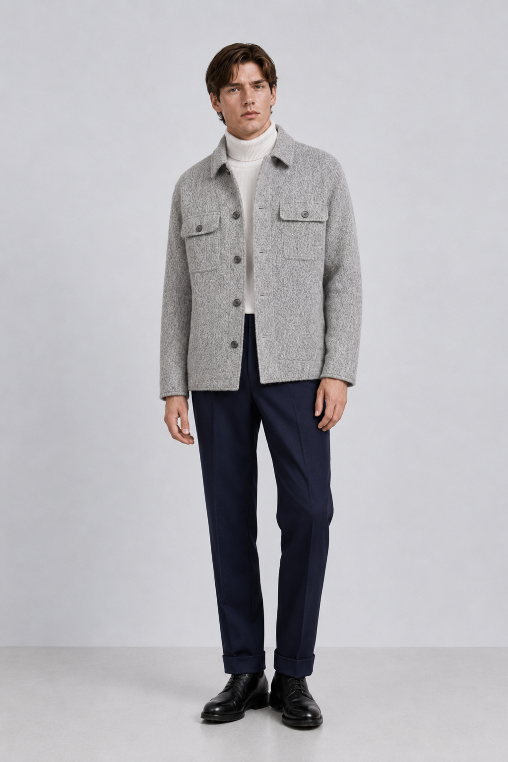 CHINOS CON VITA MEDIA A VESTIBILITA RUGULAR