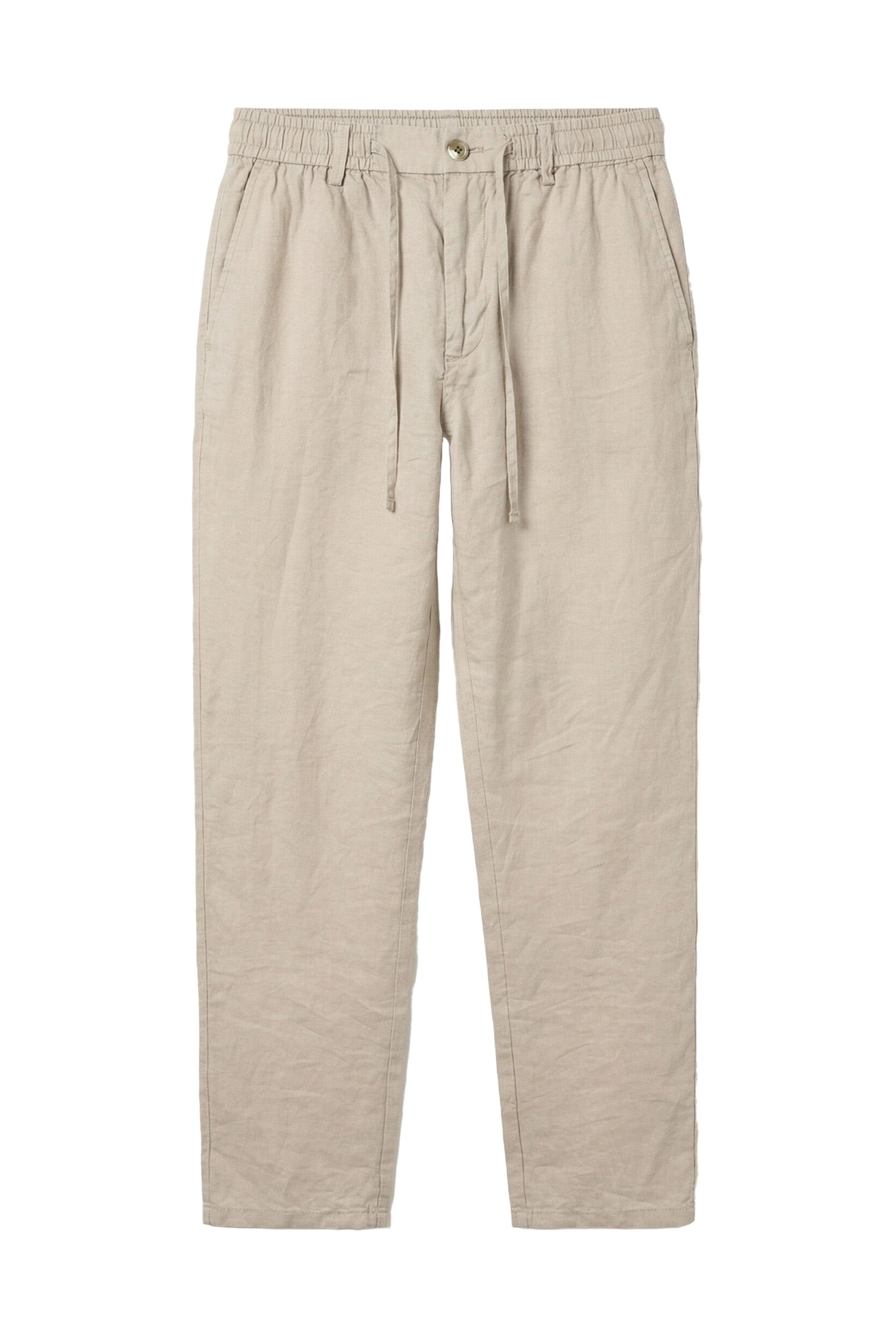 PANTALONE MISTO LINO COULISSE IN VITA VESTIBILITA REGULAR