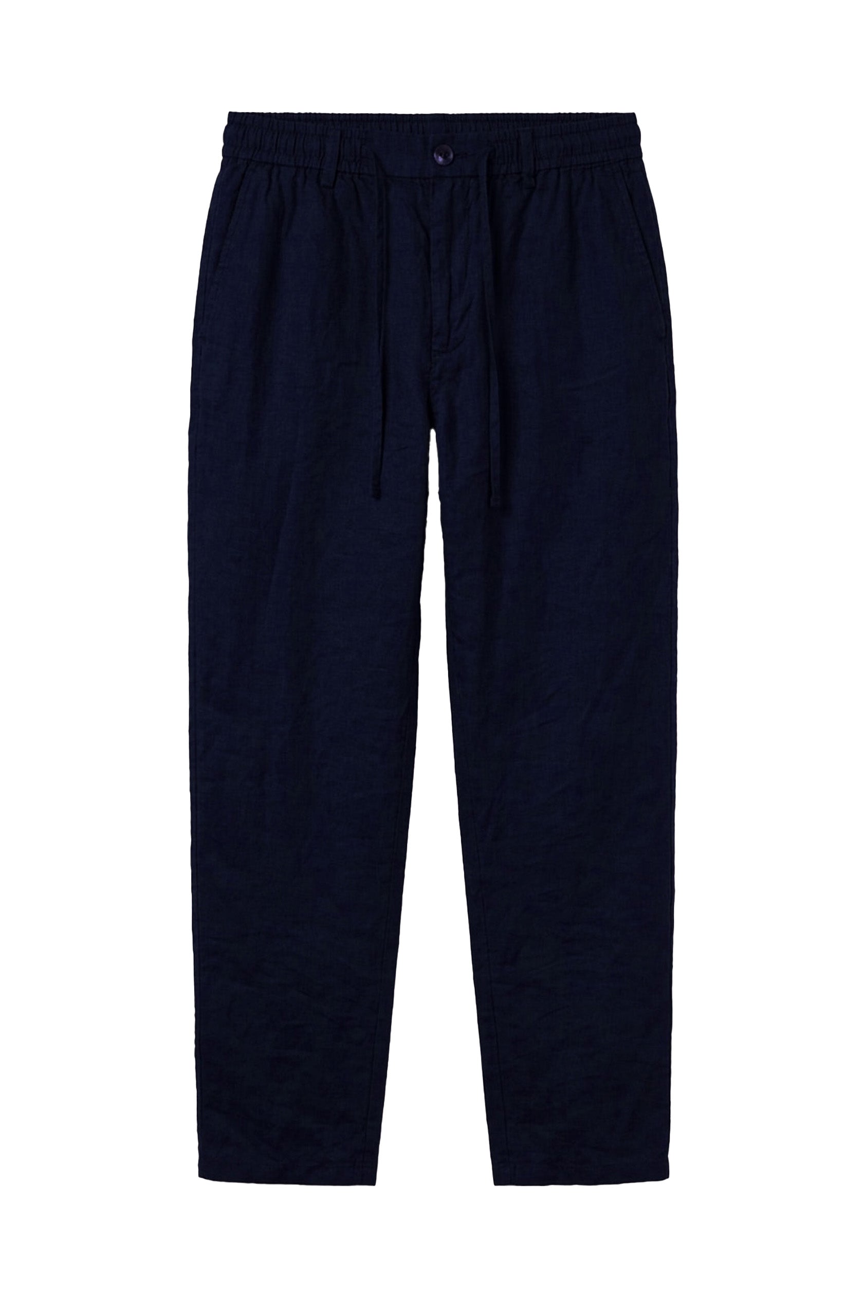 PANTALONE MISTO LINO COULISSE IN VITA VESTIBILITA REGULAR