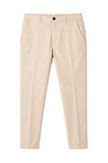 PANTALONE BASIC DI MISTO LINO