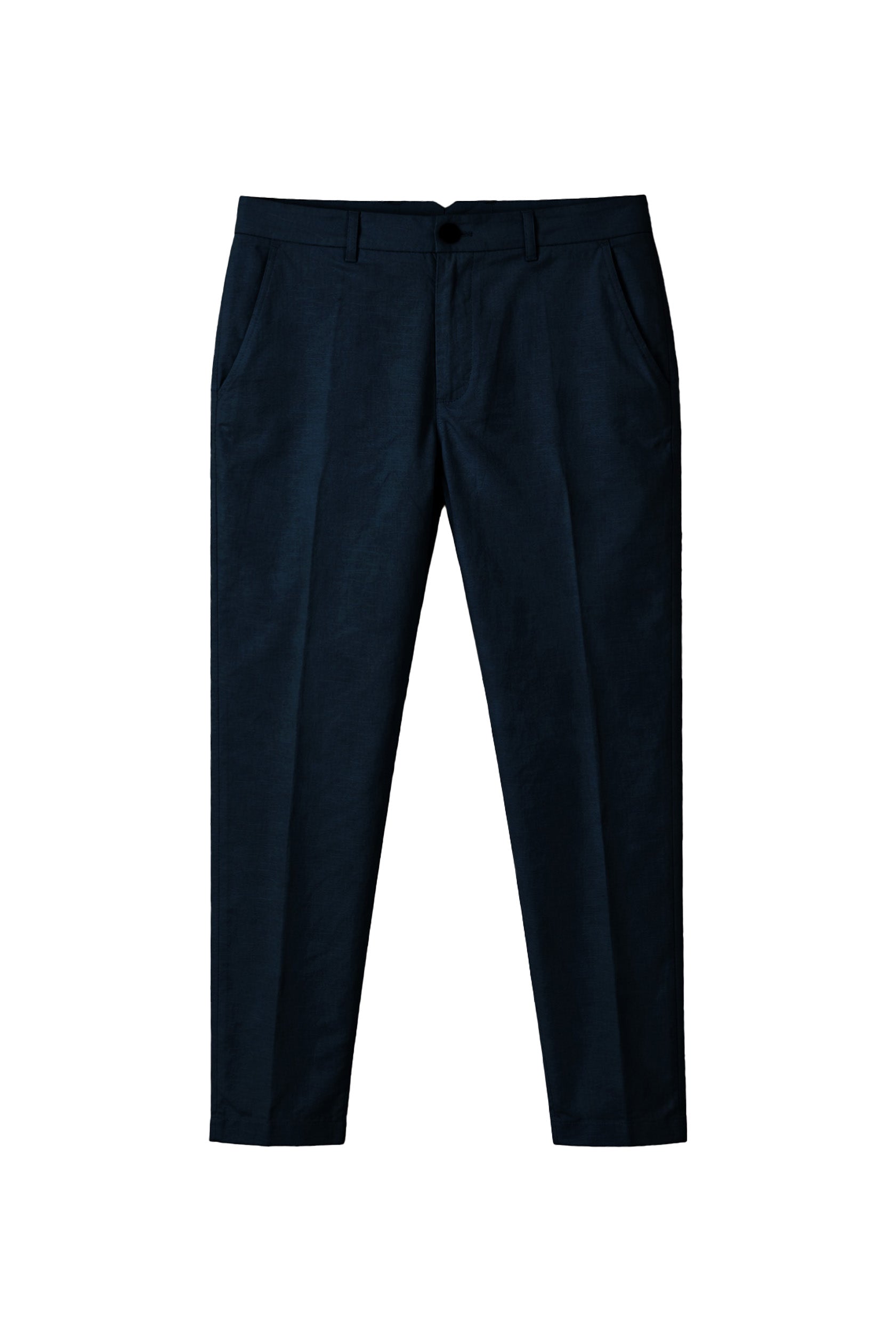PANTALONE BASIC DI MISTO LINO