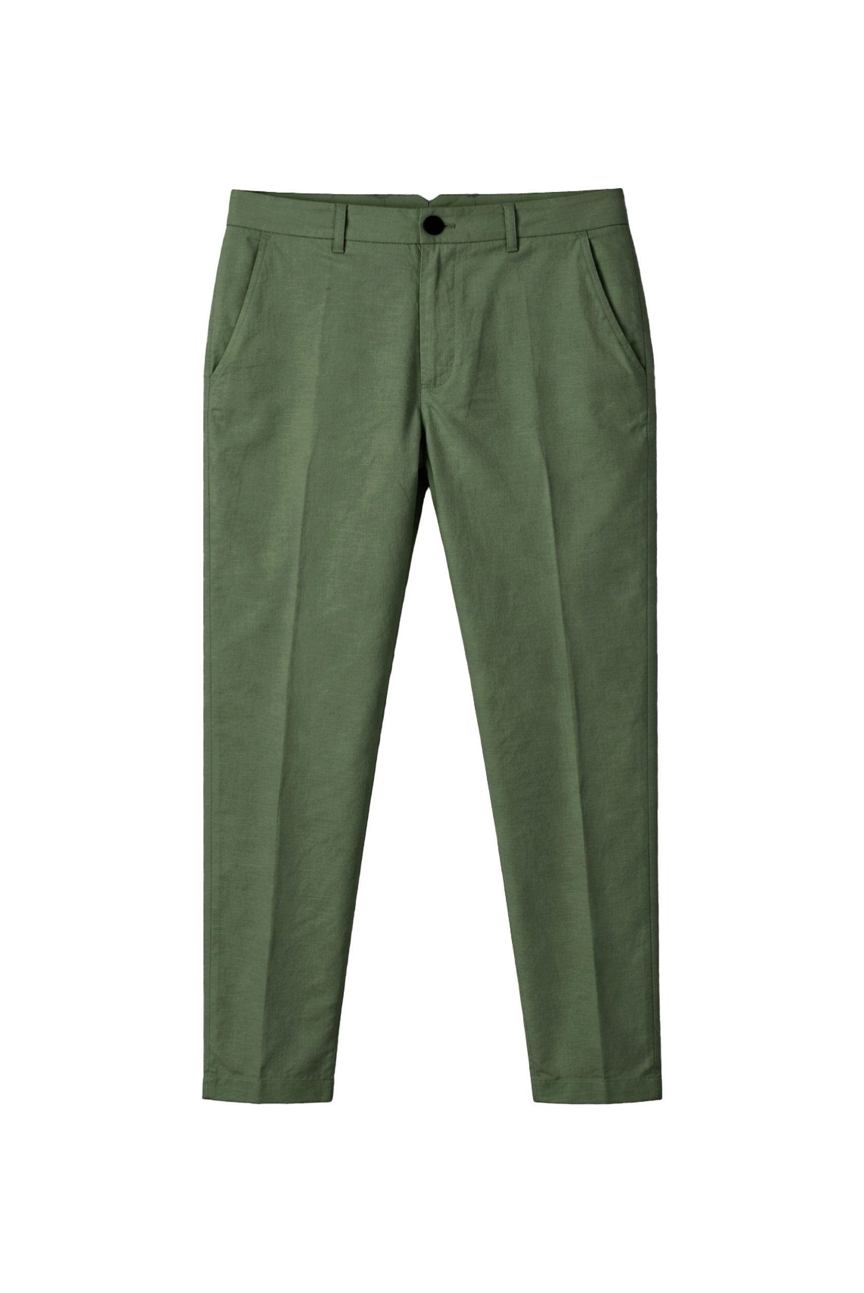 PANTALONE BASIC DI MISTO LINO