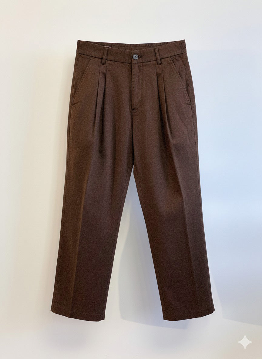 PANTALONE LARGO DI MISTO LINO