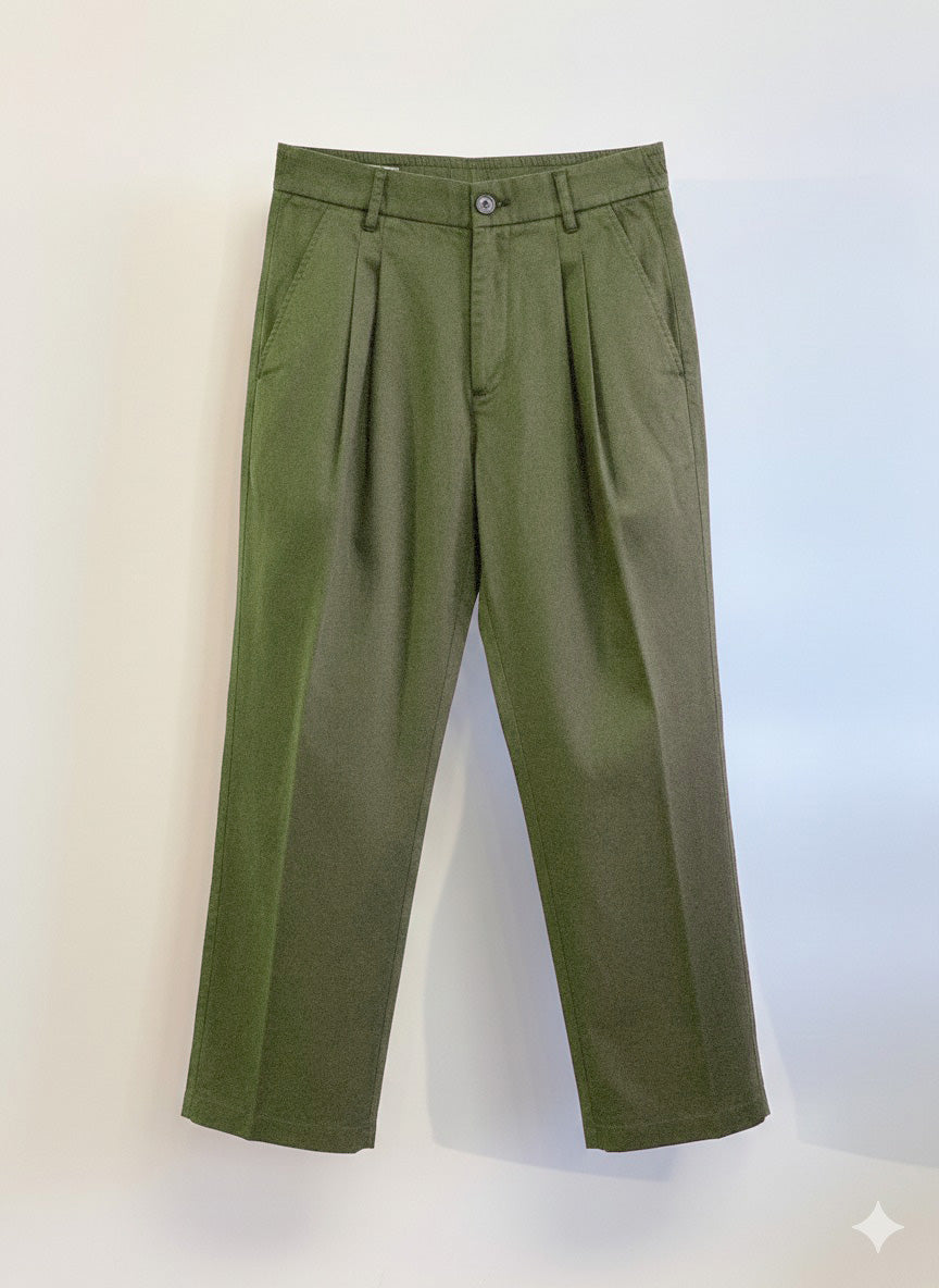 PANTALONE LARGO DI MISTO LINO