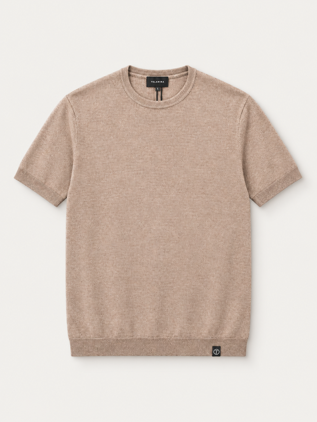 MAGLIA DI LANA MANICHE CORTE