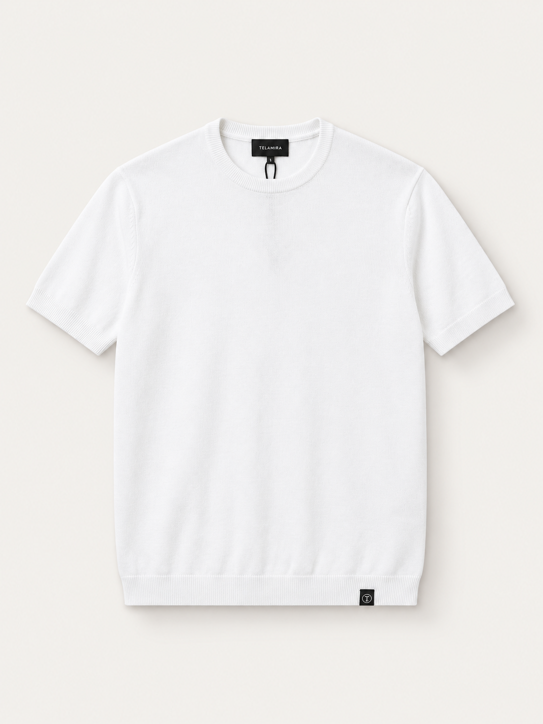 MAGLIA DI LANA MANICHE CORTE