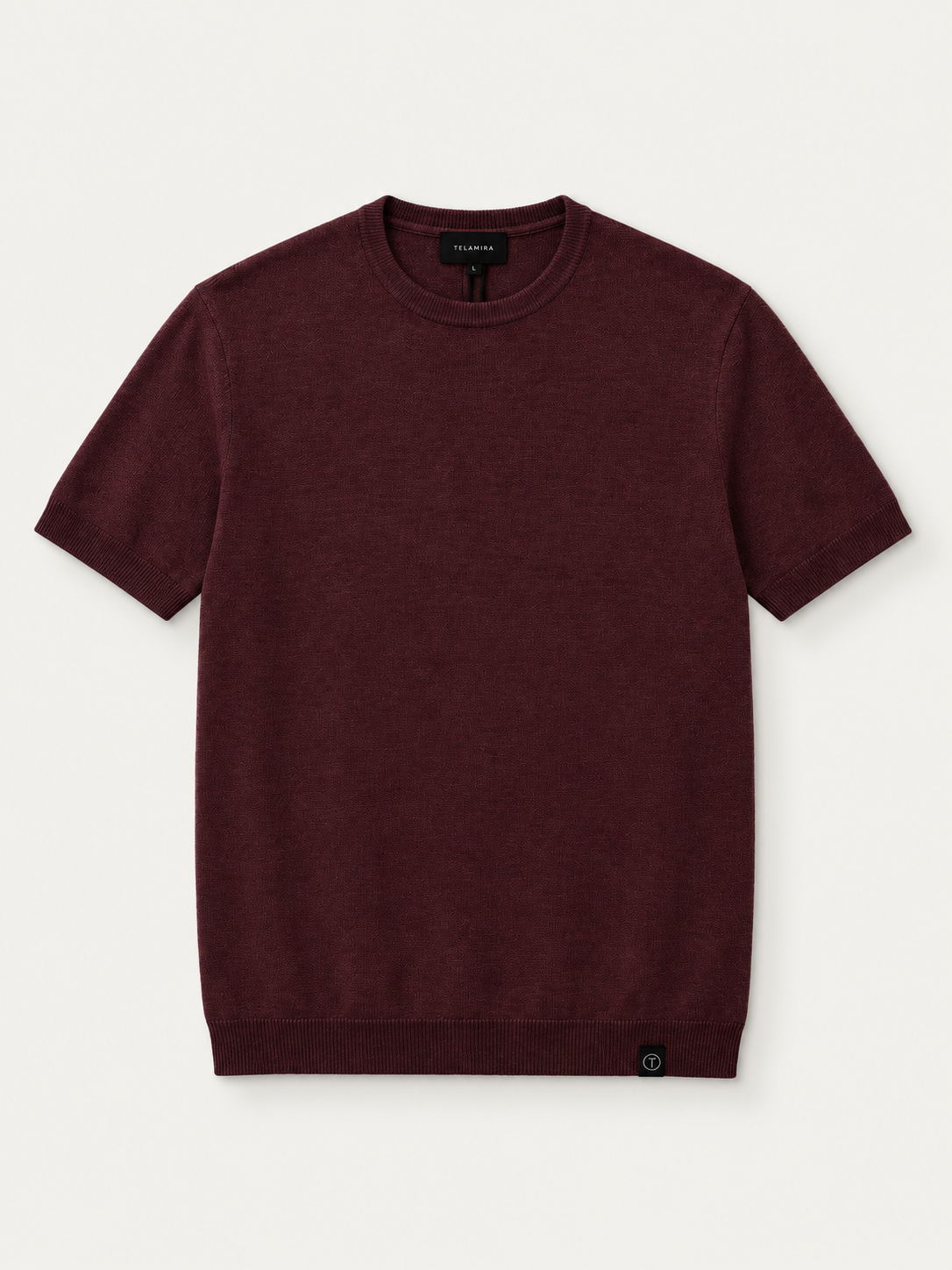 MAGLIA DI LANA MANICHE CORTE