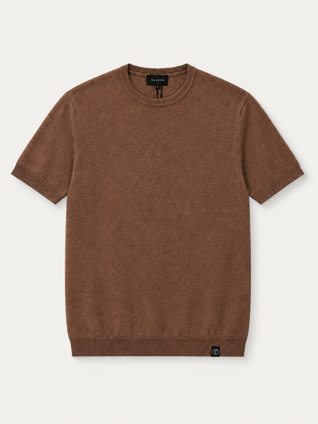 MAGLIA DI LANA MANICHE CORTE