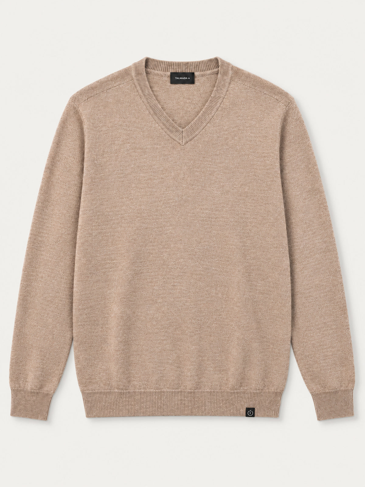 MAGLIA A COLLO V DI LANA